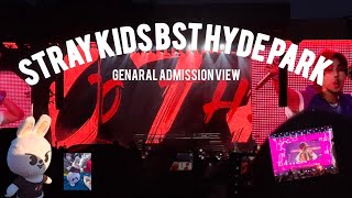 Stray Kids BST Hyde Park London  General Admission View  July 14 2024 BEST NIGHT EVER 1080p [upl. by Joshuah]