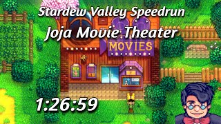 I Opened Stardews Movie Theater in Under 15 Hours WR [upl. by Llet516]