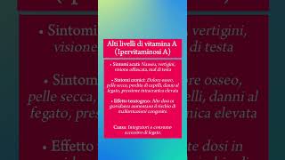 STRANI SEGNALI DI TOSSICITÀ DA VITAMINE shorts [upl. by Aihsyla]