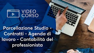 Parcellazione studio contratti agenda di lavoro e contabilità del professionista [upl. by Linker]