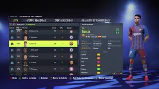 FIFA 22 MODO CARRERA  LAS MEJORES PROMESAS CON CARA REAL BBVA LIGUE 1 BUNDESLIGA PREMIER ETC [upl. by Hakaber]