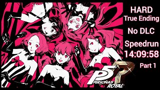 World Record Persona 5 Royal Speedrun Hard True Ending in 140958 No DLC Part 1 [upl. by Abigale]