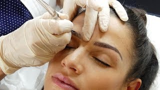 Maquillage semipermanent  Technique Microblading [upl. by Yrgoerg396]