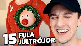 15 Extremt Fula Jultröjor [upl. by Noram]