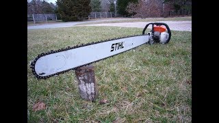 The Biggest Longest and Strongest CHAINSAWS [upl. by Kennard]