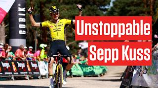 Sepp Kuss Shines in Vuelta a Burgos 2024 Summit Finish [upl. by Bran230]