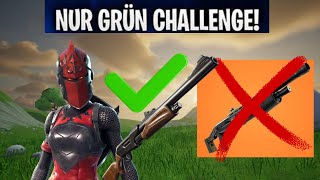 FORTNITE ABER MIT GRÜNEN WAFFEN😱😂 [upl. by Dichy]