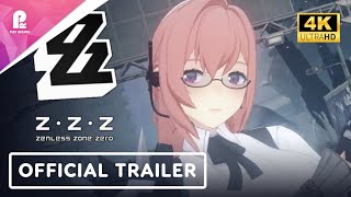 Zenless Zone Zero  Official Agent Combat Intel Tsukishiro Yanagi Trailer  4K HDR [upl. by Fields278]