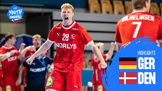 Germany vs Denmark  Highlights  Bronze Medal Match  Mens 20 EHF EURO 2024 [upl. by Anekam]