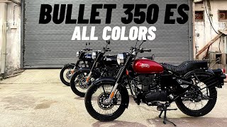 2022 Royal Enfield Bullet 350 ES  All Colors [upl. by Airel]