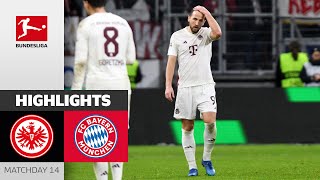 Frankfurt  FC Bayern 51  Highlights  MD 14 – Bundesliga 2324 [upl. by Reimer]