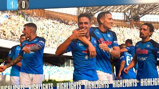 HIGHLIGHTS  Napoli  Spezia 10  Serie A  6ª giornata [upl. by Mariandi592]