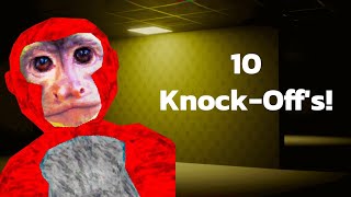 I tested 10 of the CRAZIEST Gorilla Tag knockoffs [upl. by Trillby]