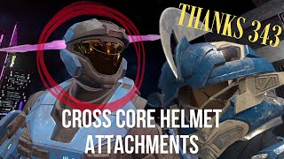 Needle in Kats helmet finally 343 has now begun to do CROSS CORE HELMET ATTACHMENTS [upl. by Akitnahs]