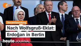 heute journal vom 06072024 Erdoğan in Berlin EMAus Frankreich Wahlen [upl. by Lenox800]