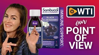 Sambucol Black Elderberry Syrup  Our Point Of View [upl. by Camp]