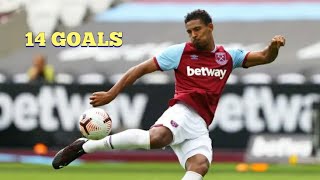 Sébastien Haller  All 14 goals for West Ham United FC [upl. by Padriac]