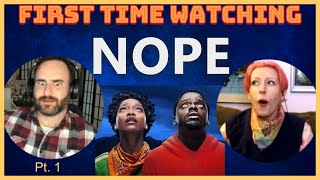 CREEEPY Reacting to NOPE by Jordan Peele 2022 First Time Reaction [upl. by Onivag954]