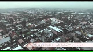 04012016 Eerste sneeuw in Genemuiden van 2016 [upl. by Nosnarb]