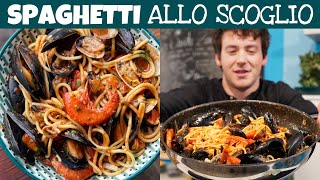 SPAGHETTI ALLO SCOGLIO come al ristorante RICETTA PERFETTA per un sugo strepitoso  Davide Zambelli [upl. by Felton]