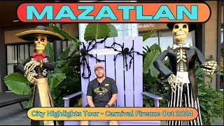 Mazatlan Mexico  Highlights Shore Excursion [upl. by Hillier]