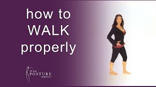 Posture Coach Explains How to WALK Properly [upl. by Elleniad]