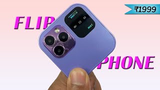 Unboxing Cute Flip Phone  Snexian Rock X Flip Phone only ₹1999 [upl. by Deeas]