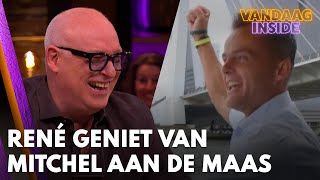 René geniet van positivo in nieuw SBS6programma Héérlijk toch als je zo bent  VANDAAG INSIDE [upl. by Naihs]