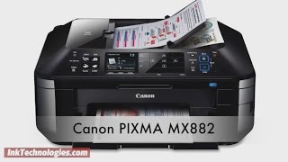 Canon PIXMA MX882 Instructional Video [upl. by Materse697]