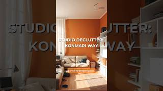 KonMari Way to Declutter konmarimethod studioapartment studioapartmentrganization declutter [upl. by Aissilem]