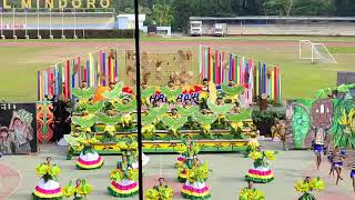 Sulyog Festival at Calapan Oriental Mindoro from Cawayan National High School Bongabong [upl. by Asaret]