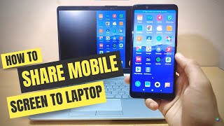 How to Mirror Phone to Windows 10 PClaptop [upl. by Sissel405]