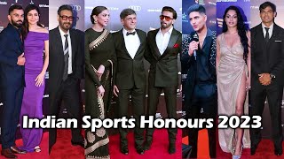 Indian Sports Honours 2023 Full Award Show  Virushka Deepveer Ajay Devgn Bhuvan Shubman amp More [upl. by Chantalle]