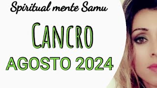 CANCRO ♋ Agosto 2024 previsioni🔮 Tarocchi🔮 [upl. by Cummine]