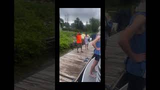 Unhinged racistin ABay NY tells man to “go back to his country” watch till end [upl. by Arivle177]