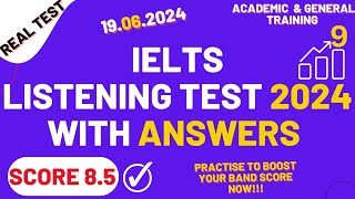 IELTS Listening Practice Test 2024 with Answers  19062024 [upl. by Mcilroy473]