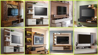 Wooden TV Unit Design  TV Cabinet with Storage  Modern TV Unit Best Design [upl. by Lramaj]