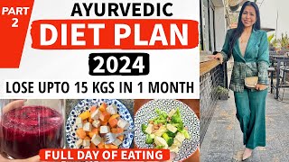 How To Lose Weight Fast 15 Kgs In 1 Month  Ayurvedic Diet Plan For Weight Loss In 2024  Fat to Fab [upl. by Konopka]