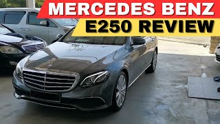 Mercedes Benz Class E 250 Terpakai Walkaround Review [upl. by Gilroy]