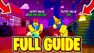 RAGS TO RICHES FULL GUIDE Codes Rocket Money Fast Secrets All Quests Items amp MORE [upl. by Prima92]