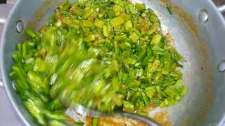 Gawar ki phali recipe 🥗 how to make gawar ki phali by life with noshi [upl. by Wier]