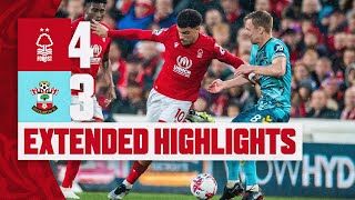 EXTENDED HIGHLIGHTS  NOTTINGHAM FOREST 43 SOUTHAMPTON  PREMIER LEAGUE [upl. by Dearden]