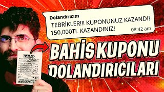 BAHİS KUPONU DOLANDIRICILARI quotTertemiz Dolandırıldımquot [upl. by Ayota]