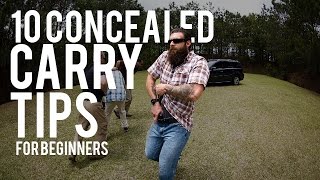 10 Concealed Carry Tips for Beginners  Nick Koumalatsos [upl. by Fantasia]