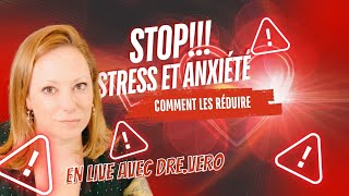 Conférence LIVE  Calmer le stress et anxiété  Dre Vero Menard psychologue  Thérapie Évolution [upl. by Nnairb173]