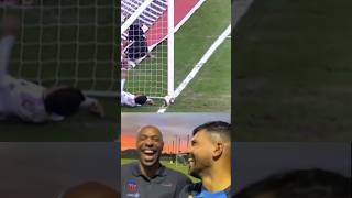 VAL 🤣 thierryhenry arsenal soccer soccerclub manchestercity funny football gunojr skills [upl. by Llorrac]