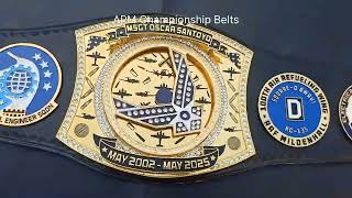 MSGT Custom Award Championship Belt 💥 [upl. by Gomar]