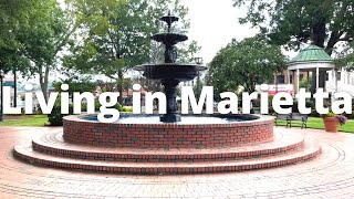 Living in Marietta GA  Marietta GA Tour [upl. by Feeley234]