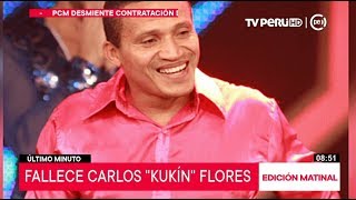 Carlos Kukín Flores fue hallado sin vida en su vivienda [upl. by Tollmann]