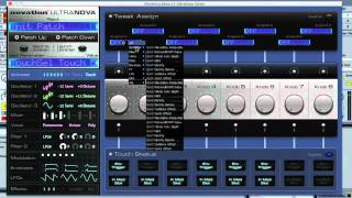 Novation UltraNova Hardware Synth amp Editor  Feature Review amp User Guide [upl. by Ynaoj]